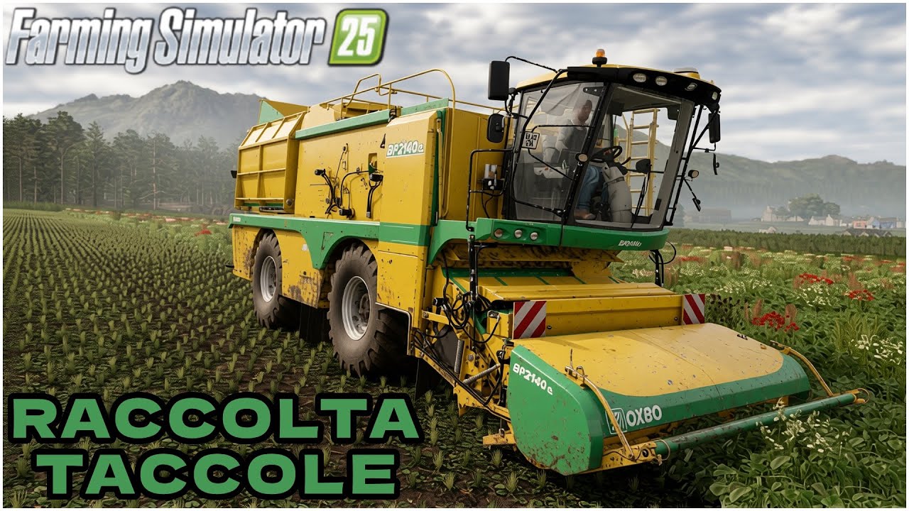 KINLAIG FS25 #69 - TACCOLE E CIPOLLE DA RACCOGLIERE - GAMEPLAY ITA