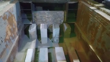 Hot dip Nof continuous galvanizing line. galvanizing pot.