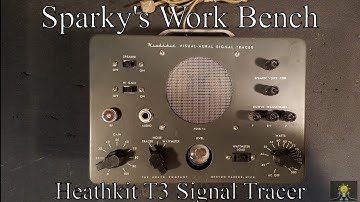 012 HEATHKIT VISUAL-AURAL SIGNAL TRACER. MODEL T-3 Part 1