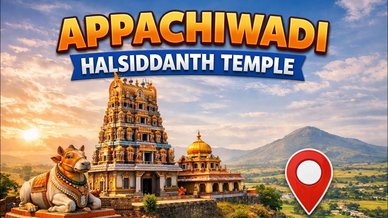 Appachiwadi Halsiddhanath Iಕರ್ನಾಟಕ-ಮಹಾರಾಷ್ಟ್ರ ಗಡಿಯಲ್ಲಿ ಇರುವ ಅದ್ಭುತ ಕ್ಷೇತ್ರ  ಅಪ್ಪಾಚಿವಾಡಿ ಹಾಲಸಿದ್ಧನಾಥ