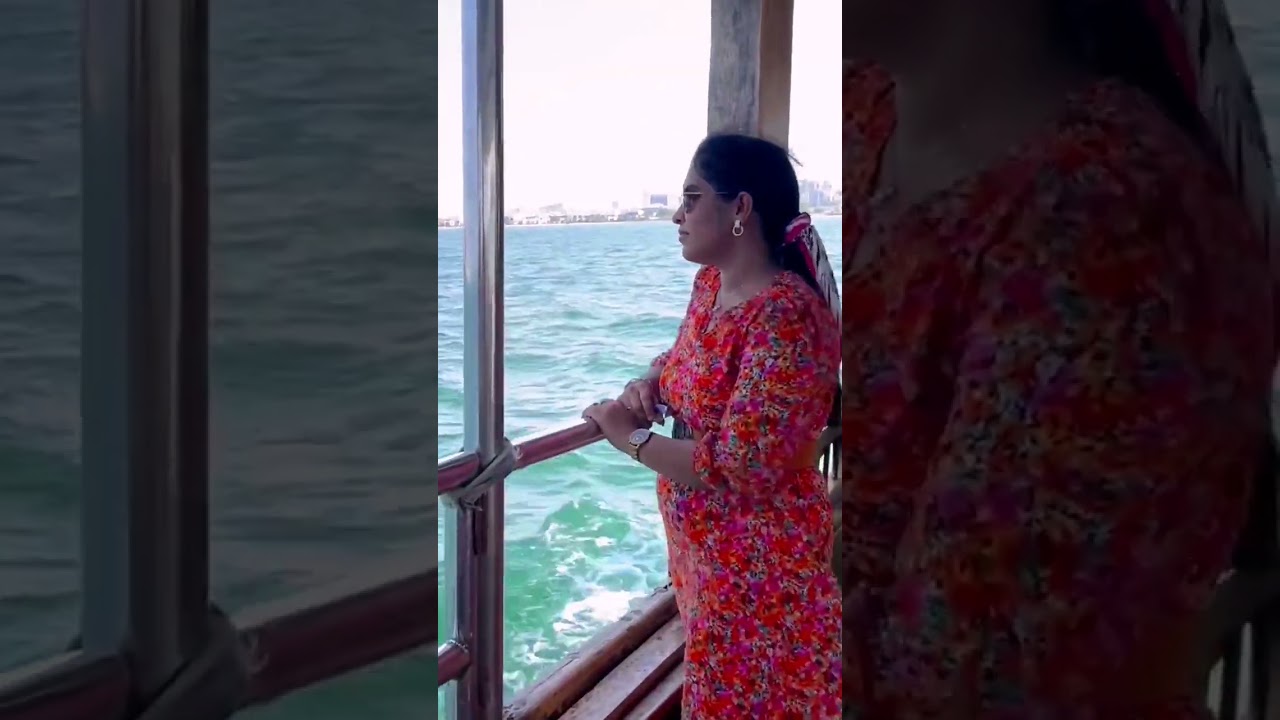 Breeze of the Arabian Sea 🌊🚤 / Qatar Tamil vlogs