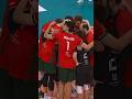 Lokomotiv Novosibirsk vs Dinamo Moskow semifinal 💚❤️ the best moments #russia #volleyball #RussiaCup