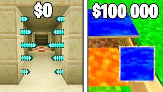 1 Kč VS 1,000,000 Kč Minecraft Pasti 🤯