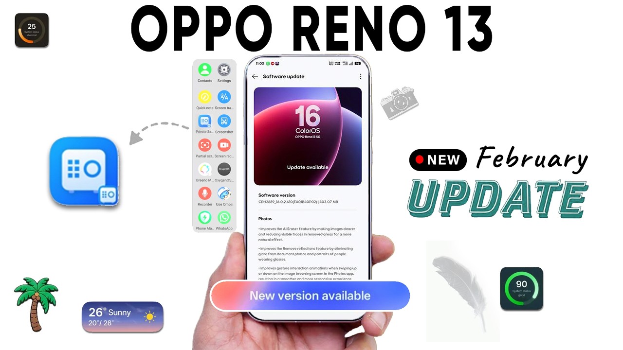 Oppo Reno 13 Owners Must See This ColorOS 16 Update Review | Reno 13 New Software Update🔥