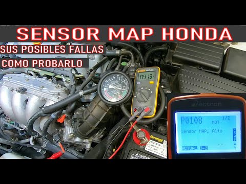 Video: ¿Cómo sé si mi sensor de mapa está averiado en mi Honda?