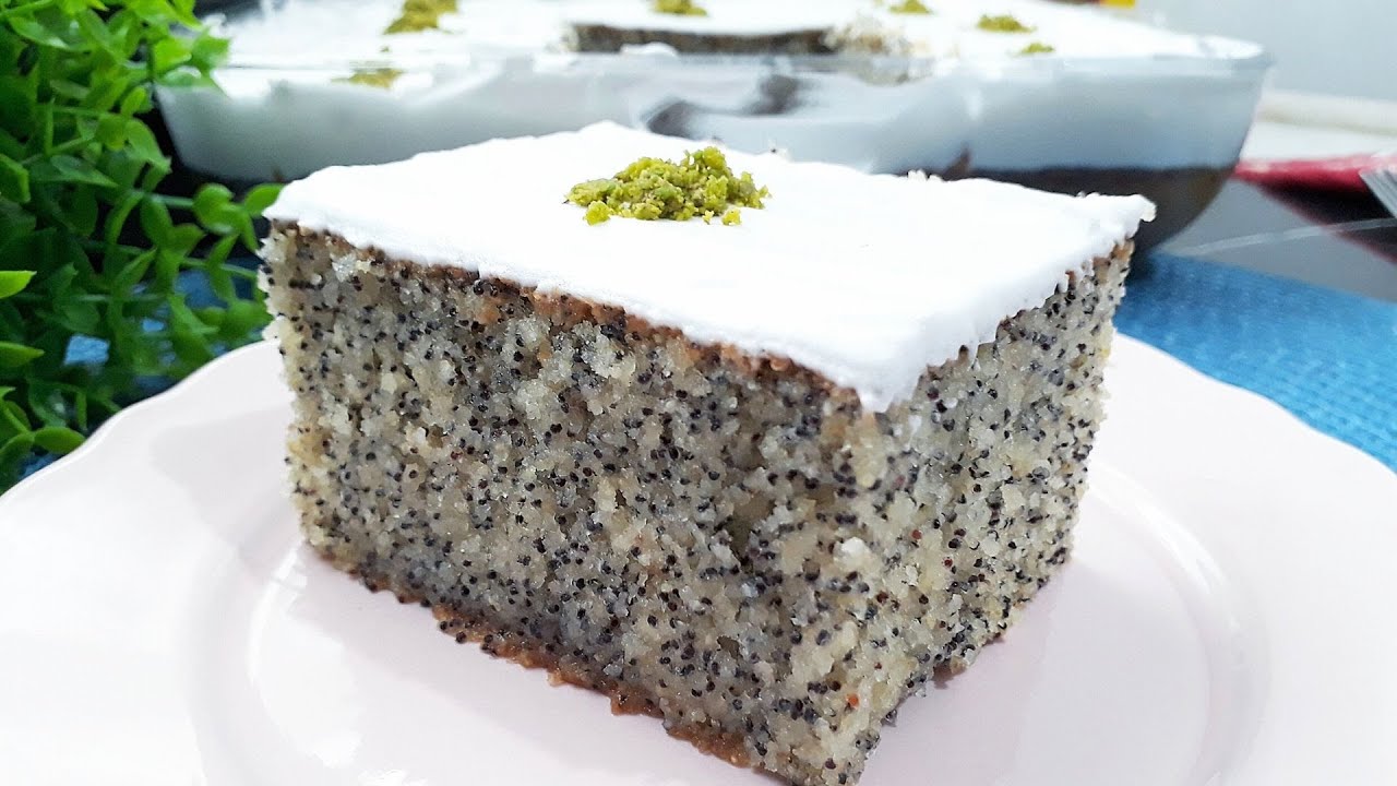 Gooi Al Die Moeilijke Recepten Weg.!!! Zo maak je heerlijke MAANZAAD CAKE - CAKE RECEPTEN