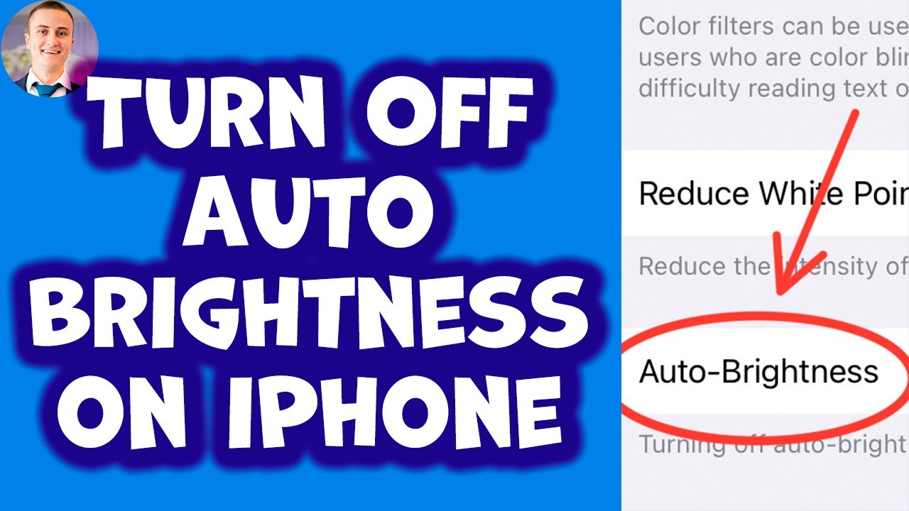 How to Turn Off Auto Brightness on iPhone 14 (All Models)(2023) YouTube