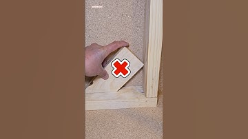 Basic 45 Degree Cutting Skills | Brilliant ideas | Tips & tricks #shorts #tips #woodworking
