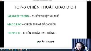 Bước 7: Ba chiến lược giao dịch Olymp Trade FTT