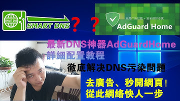 最新DNS神器AdGuardHome详细配置教程，彻底解决DNS污染问题、去广告、秒开网页！从此网络快人一步 SSRPLUS+/passwall任选其一都可完美运行