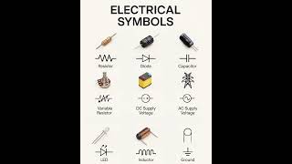 Basic Electrical Components &amp; Symbols