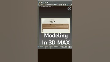 coffee table modeling in 3d max #013