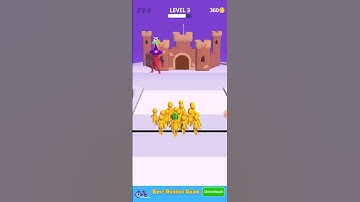 join clash 3d ios android gameplay level 3 join clash 3d walkthrough