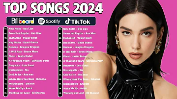 Top Songs of 2023 2024 - Clean pop playlist of 2024-Ed Sheeran, Rihanna ,Taylor Swift, Justin Bieber