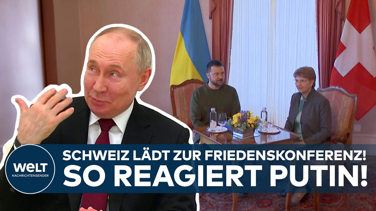 PUTINS KRIEG: Schweiz plant Friedensgipfel zur Ukraine - Russland reagiert!