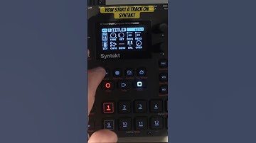 How to start any track on Syntakt #syntakt #elektron #digitone