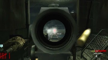 CoD WaW Custom Zombie Map Fallout assault center (Second Attempt) SOLO Part 1 (PC) ᴴᴰ