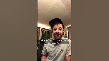 Remove the Reverb from a Drum Loop w Ableton’s Drum Buss ⚡️