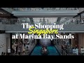 Walking Inside The Shoppes at Marina Bay Sands Singapore | Real Ambient Walk