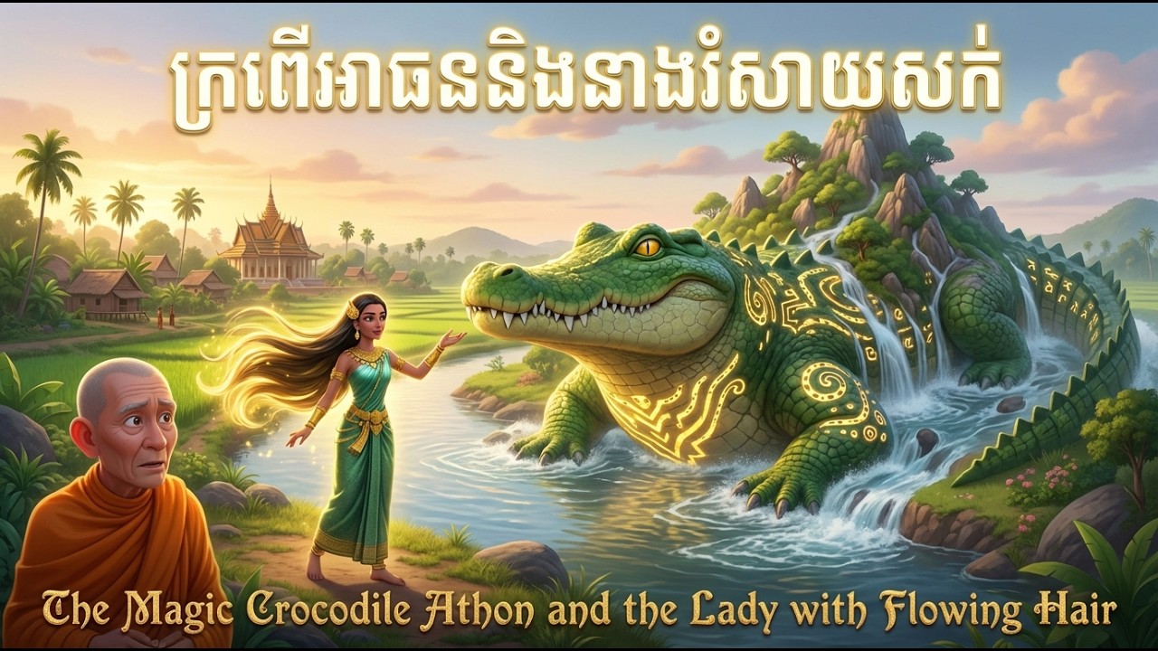 រឿងក្រពើអាធននិងនាងរំសាយសក់ 3DAnimation2026