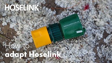 How to adapt Hoselink to other products including pressure washers, sprinklers & more
