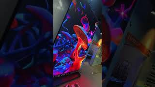 Ultra-thin, light-transmitting, energy-saving display screen  #digital display #Stage LED screen