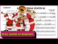 A Christmas Festival (Brass Quintet Arrangement)