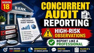 Concurrent Audit of Bank Branches – Session 18: Concurrent Audit Reporting