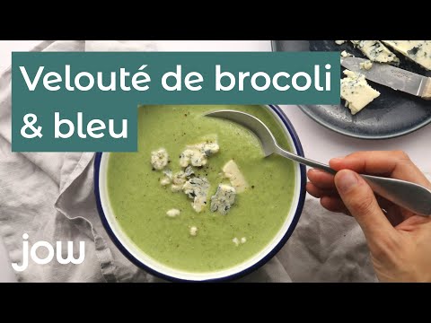 Recette du velouté brocoli & bleu