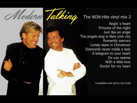 MODERN TALKING  The Non hits vinyl mix 2 19851987 Dieter Bohlen and Thomas Anders legacy