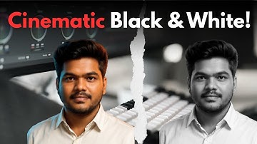 How to make VIDEOS BLACK AND WHITE in Davinci Resolve