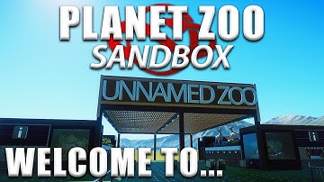 Planet Zoo Sandbox Mode Episode 1: New Zoo with a SECRET Animal