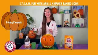 Create The Puking Pumpkin with Baking Soda | ARM & HAMMER