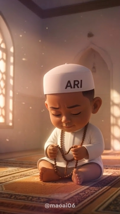 Download lagu ramadhan 'Holding back hunger'. #ai #ramadan #muslim #shorts