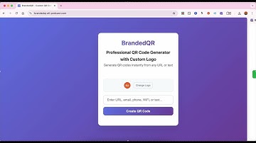 Generate Professional Branded QR Codes in Chrome - BrandedQR Extension