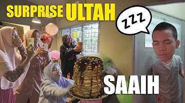 Saaih Baru Bangun Langsung Di Surprise-in, Ultah Saat Quarantine Be Like
