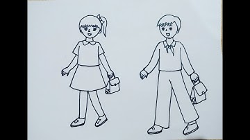 Hướng dẫn vẽ dáng người_vẽ con người đơn giản_vẽ người _Vẽ tranh hoạt động vì cộng đồng_ vẽ lễ hội