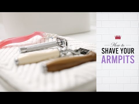 How to Shave Your Armpits