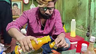 finally I drink Special Bhang. Shiv Shakti Sharbat Shop.  only 100 rupees with loded ingredients.... screenshot 1