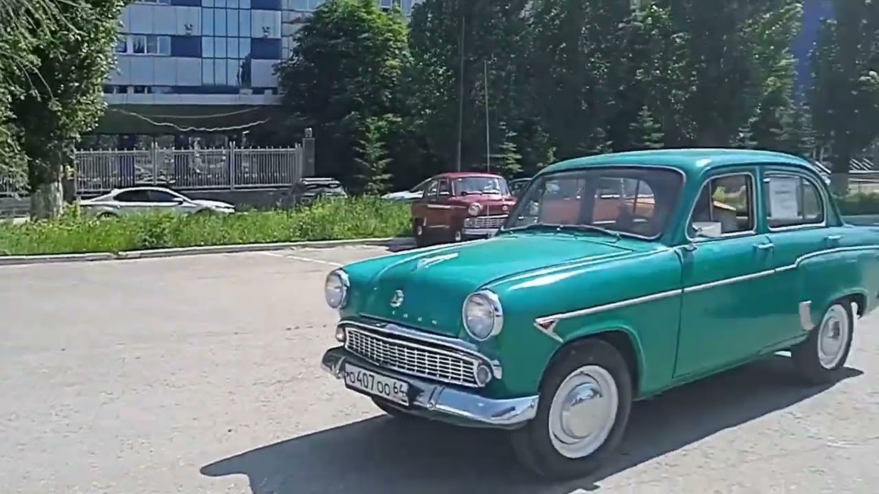 Автопробег раритетных автомобилей