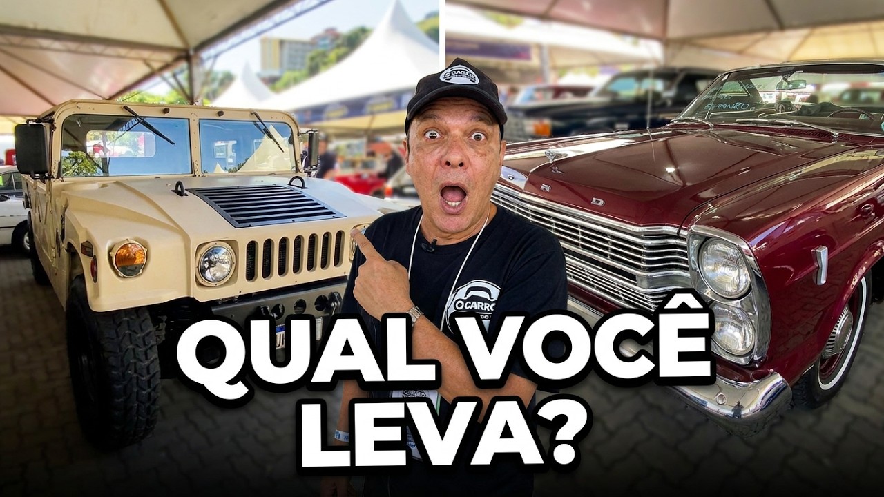 Mercury Cougar, Bronco, Humvee e Galaxie Conversível: O Estande Mais Incrível do EBAA 2026
