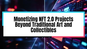 Monetizing NFT 2.0 Projects Beyond Traditional Art and Collectibles