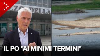 Crisi idrica in Piemonte, situazione critica per l'agricoltura: "Il Po è ai minimi termini"