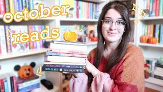 OCTOBER WRAP UP | adult romances & fun spooky reads 🎃🍂👻