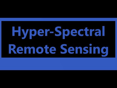 Hyper-spectral ~ Remote sensing ~ Civil Engineering - YouTube
