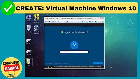 How To Create a Virtual Machine running Windows 10