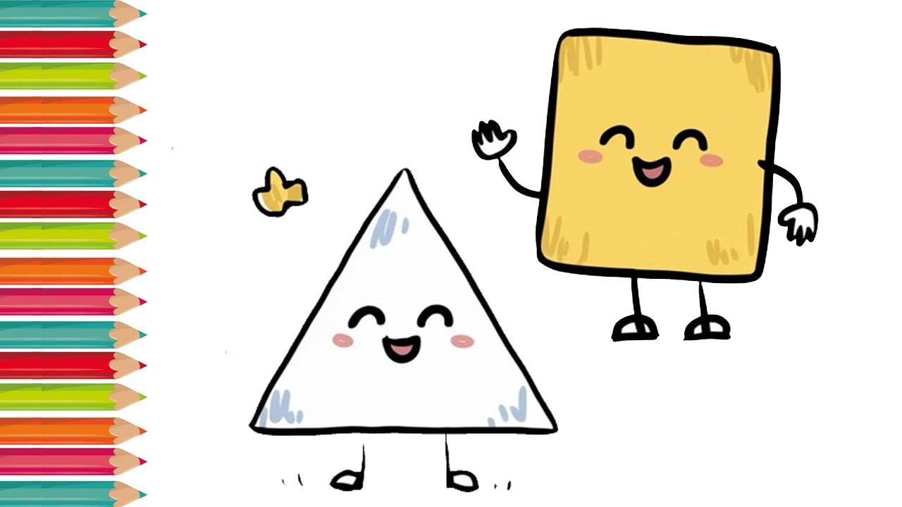 How to Draw a cute square Easy Drawing Tutorial Step-by-Step Guide to ...