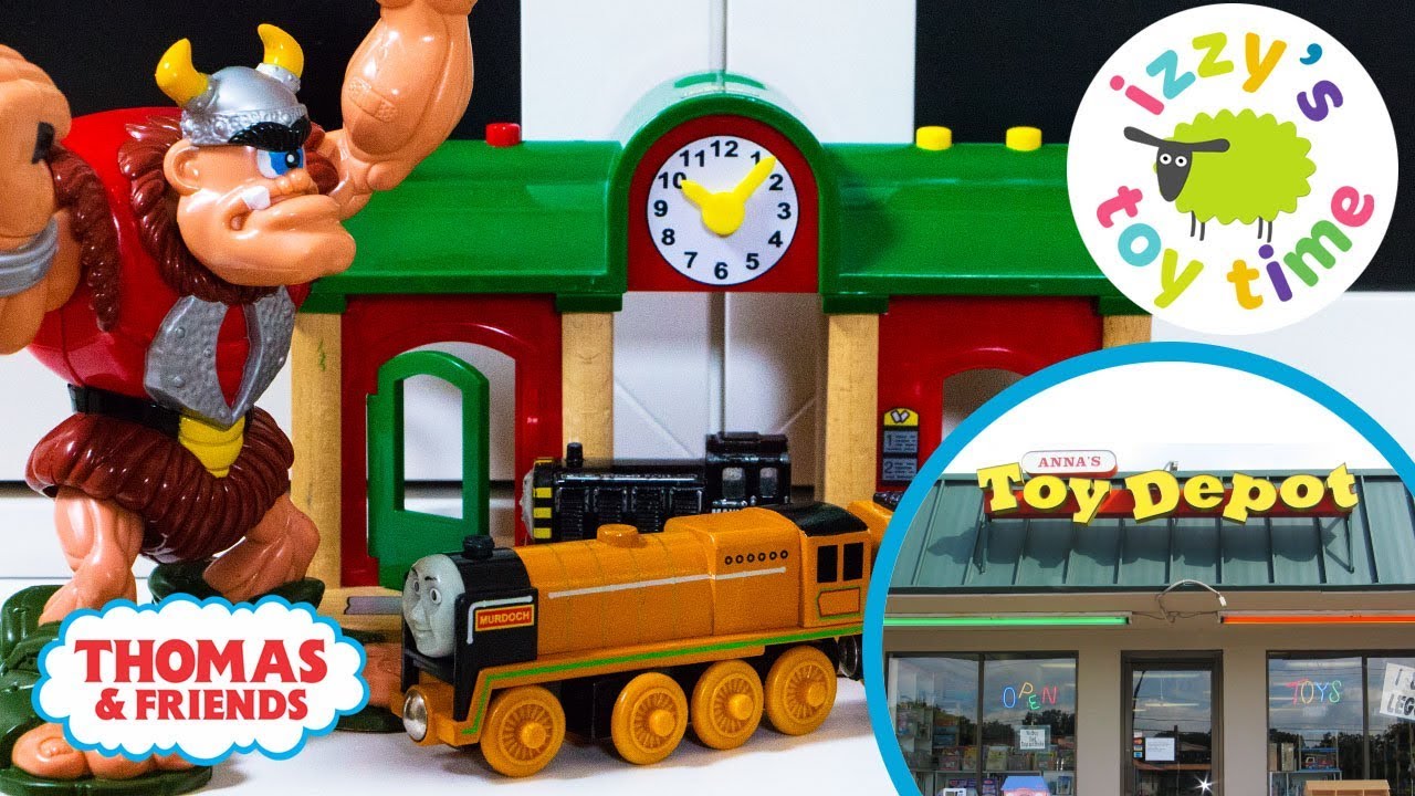 TOY STORE TRIP! Thomas and Friends at Anna's Toy Depot! Fun Toy Trains