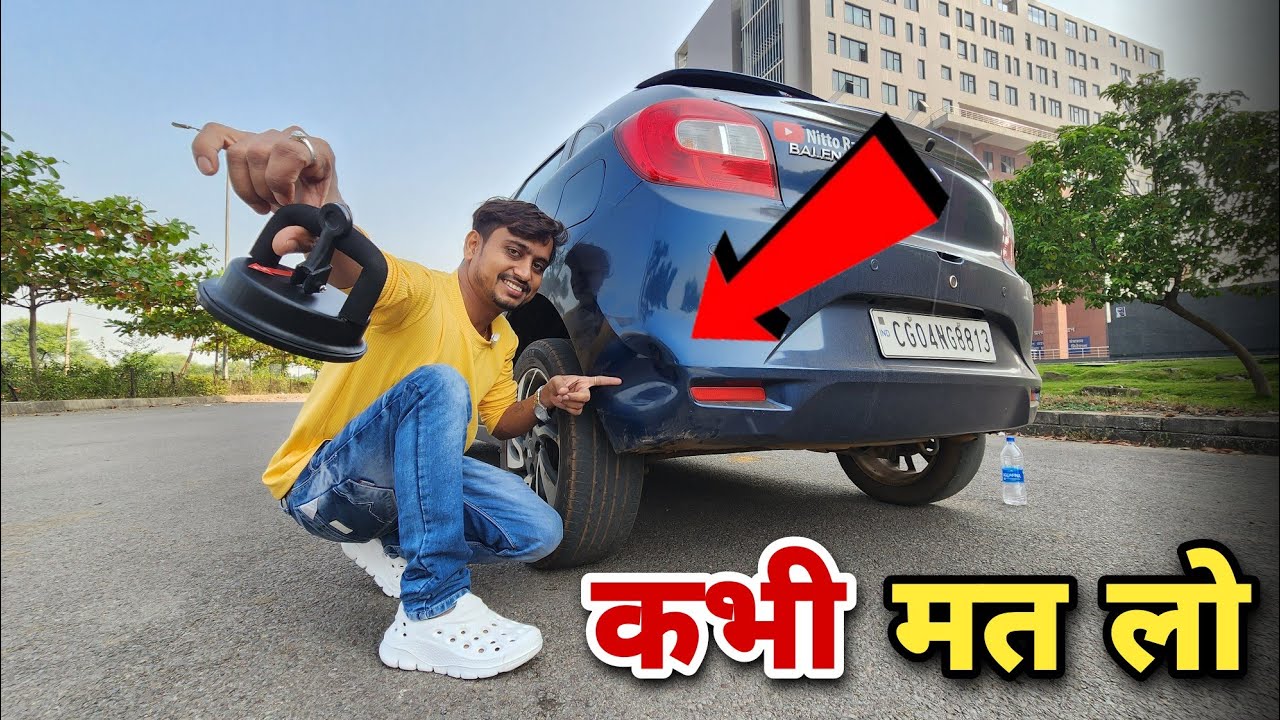 How To Remove Deep Dent From Your Car | Dent Remover Puller Handle Lifter Review | nitto rai |