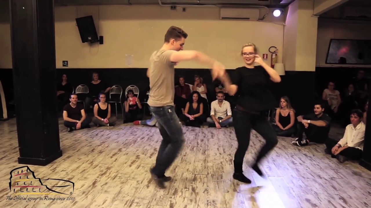 West Coast Swing Roma - Estelle Bonnaire & Andrew Shellard (Improvisation)